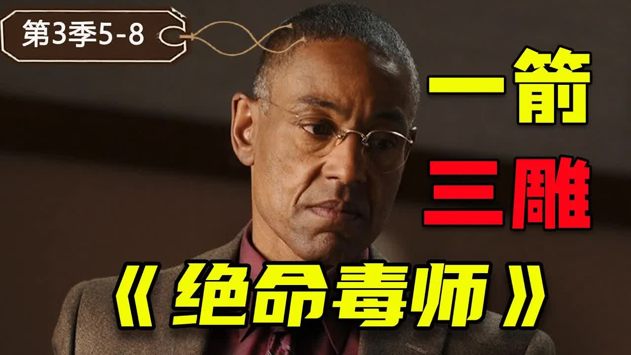 夠狠夠刺激！炸雞叔一箭三雕殺人於无形《絕命毒師》第三季 5-8